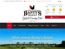 Tablet Screenshot of bantysroost.com